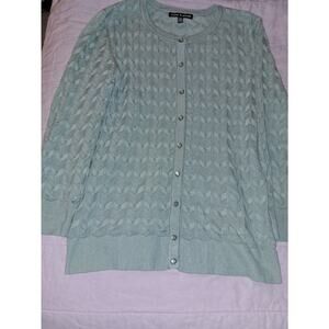 Cable & Gauge light Turquoise Sweater S/P